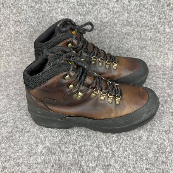 ✅LaCrosse 7100 Mens 11W Brown Leather Rubber Outdoor Hiking Trail Hunting Boots - Picture 4 of 12